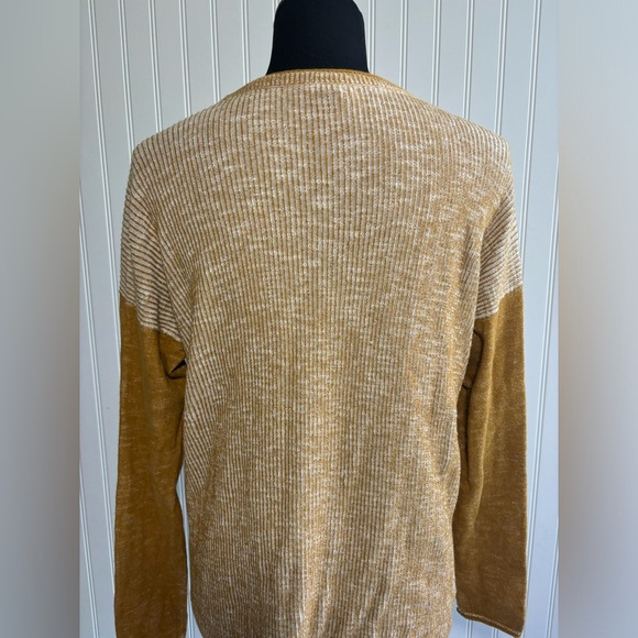 J Jill Sweater Crewneck Golden Mustard Womens Size Small - Picture 5 of 11